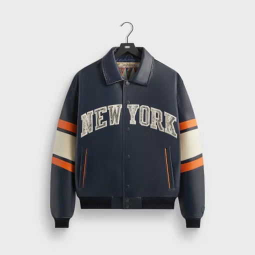 Kith Avirex For The New York Knicks Legend Jacket Navy