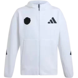 Manchester United x Adidas Full Zip Hoodie White