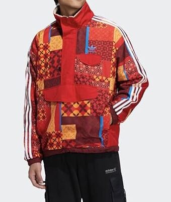 Men’s Adidas Lunar New Year Allover Print Reversible Jacket