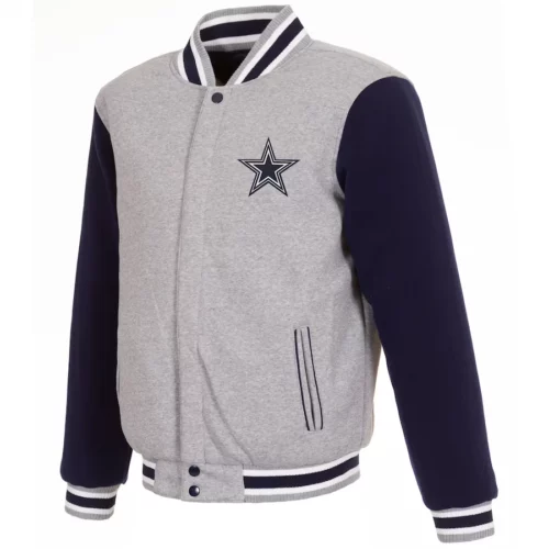 Men's Dallas Cowboys Two Tone Fleece Jacket