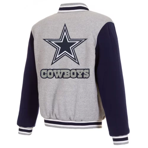 Men's Dallas Cowboys Two Tone Fleece Jacket
