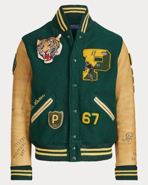 Men's Polo Ralph Lauren Varsity Bomber Lettermen Jacket