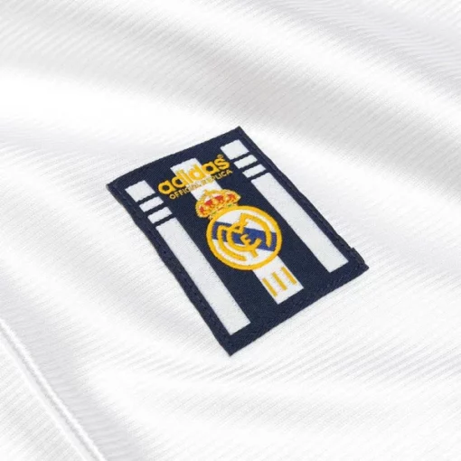Men's Real Madrid 99/00 Home Jersey White - Image 5