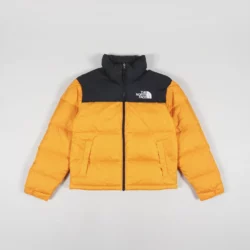 Mens The North Face 1996 Retro Nuptse Insulated Down Orange Jacket