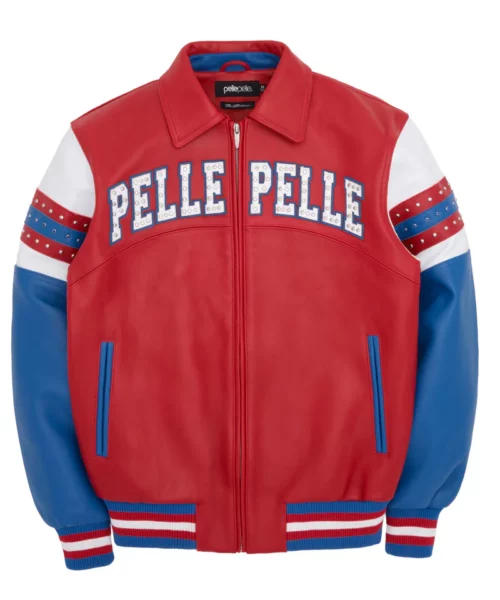 Pelle Pelle Arches Red Leather Jacket