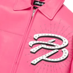 Pelle Pelle Greatest Of All Time Pink Leather Jacket