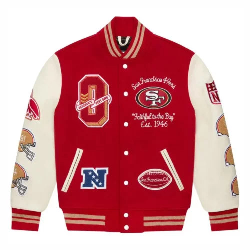 San Francisco 49ers Ovo Varsity Jacket