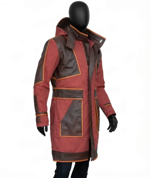 Star Wars Andor Diego Luna Leather Coat