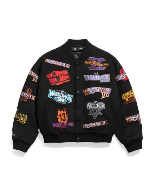 WWE WrestleMania 1-21 Bomber Jacket