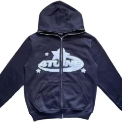 4tune Navy Blue Hoodie
