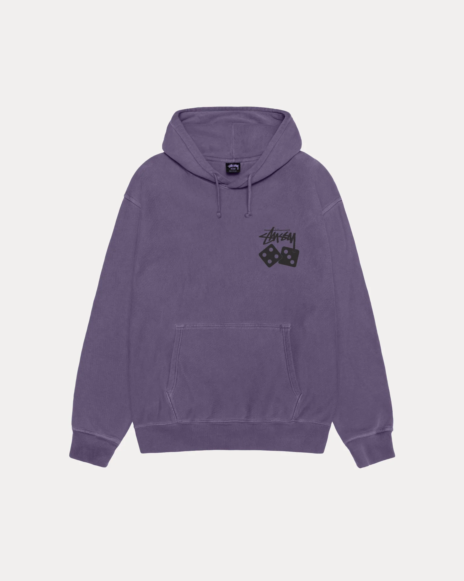 Basic Stussy Dice Hoodie | Stussy Dice Hoodie Pigment Dyed