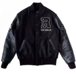 LL Cool J-Rock The Bells Black Lettermen Varsity Jacket