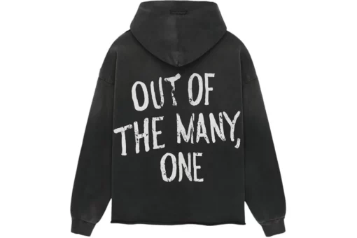 Men's Fear of God Out Of Many One Hoodie Black