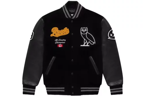 Men's OVO Roots Varsity Bomber Jacket