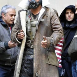 Tom Hardy The Dark Knight Rises Leather Trench Coat Brown