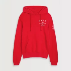 Unisex Arsenal UWCL Winners Red Hoodie
